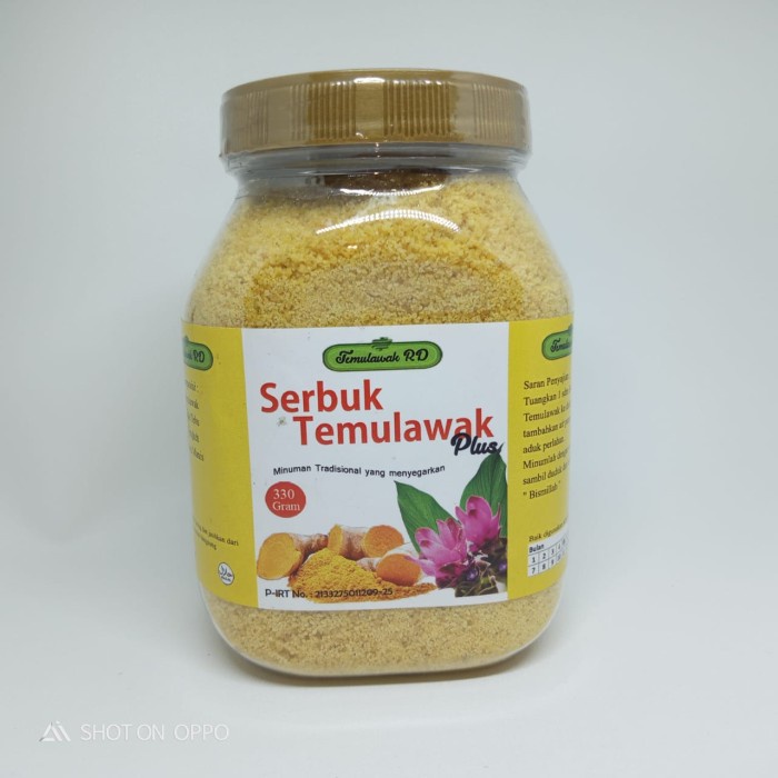 

Terlaris ✨ - Serbuk temulawak RD 330 gram | minuman tradisional | nafsu makan 2.1.23