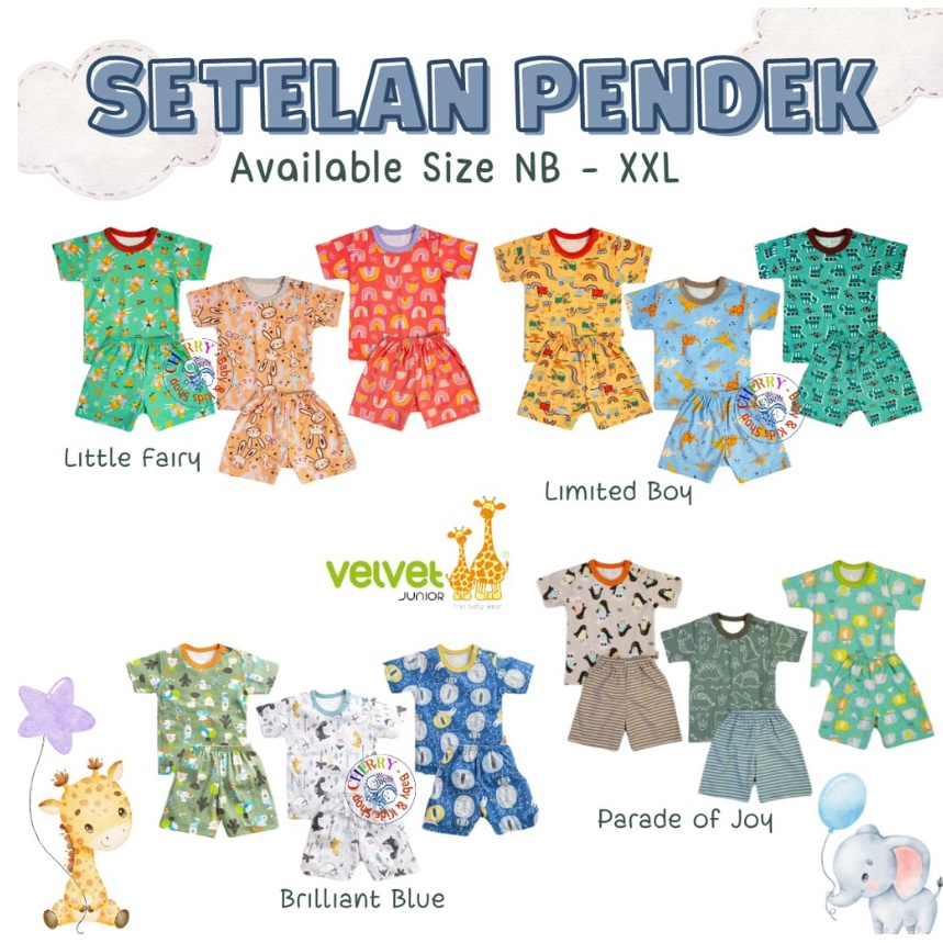 PROMO 1 Arctic Circle Setelan PENDEK ARUCHI / Velvet SML XL XXL