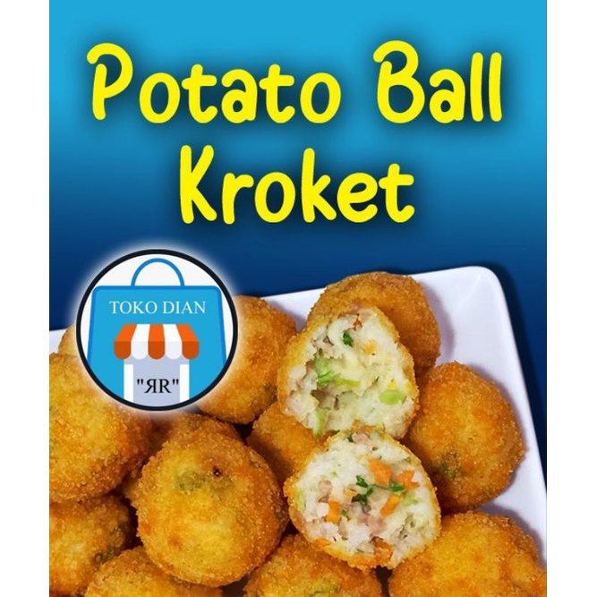 

potato ball kroket isi 12pcs