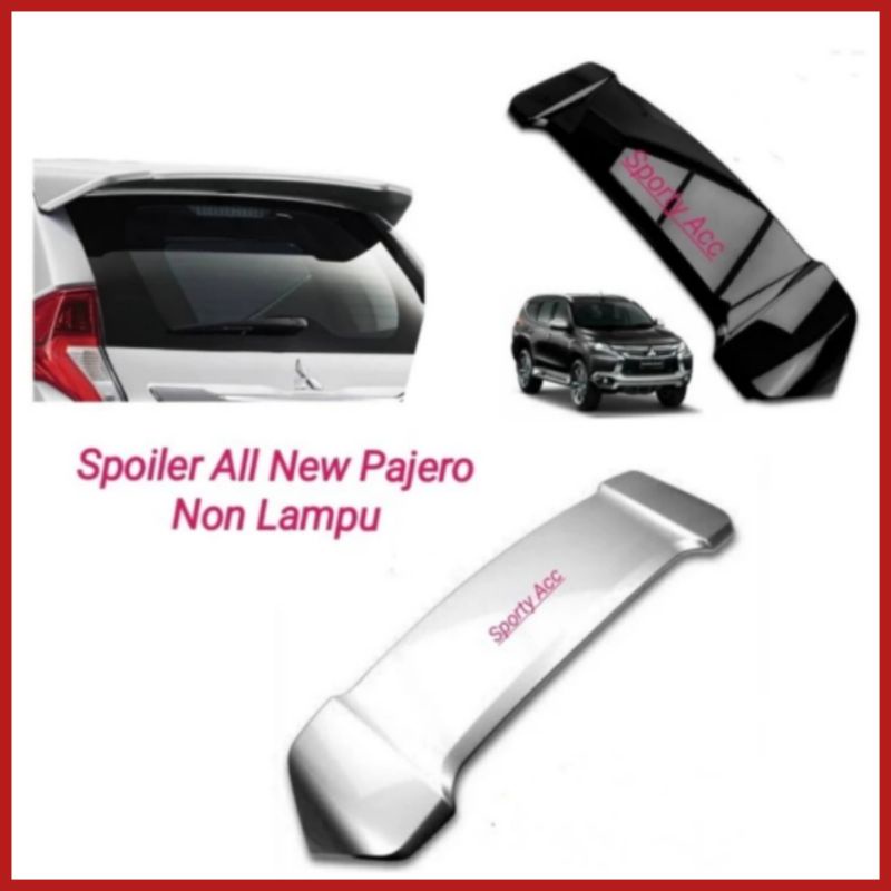 Spoiler Sayap Mobil Pajero New 2016up Tanpa Lampu