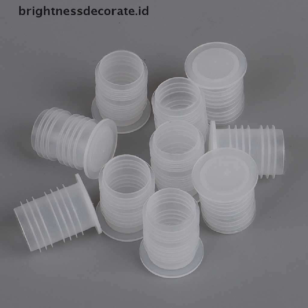 [Birth] 10pcs Botol Kaca Save Plug Barware Home Stopper Tutup Botol Anggur Merah [ID]