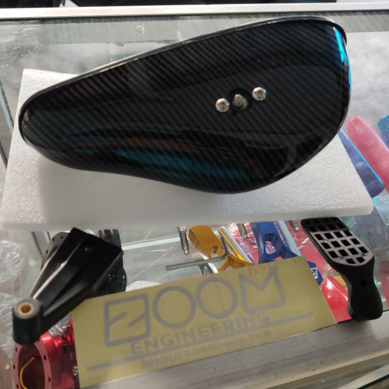 spion tengah zoom engineering carbon / spion tengah mobil universal
