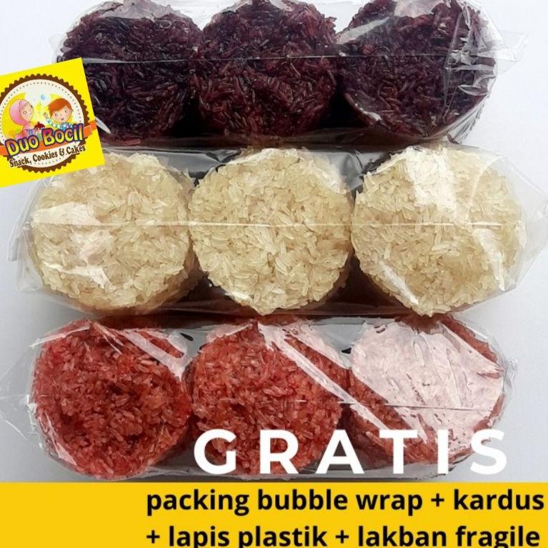 

Diskon.. Rengginang (isi 30 Pcs) Terasi, Bawang, Ketan Item Asli Bogor Duo Bocil Snack QNV