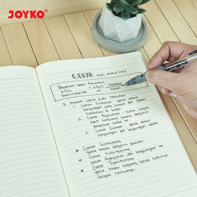 Notebook Agenda Diary Joyko / Buku Catatan Bergaris Joyko Satuan 40 Halaman ( ECER)