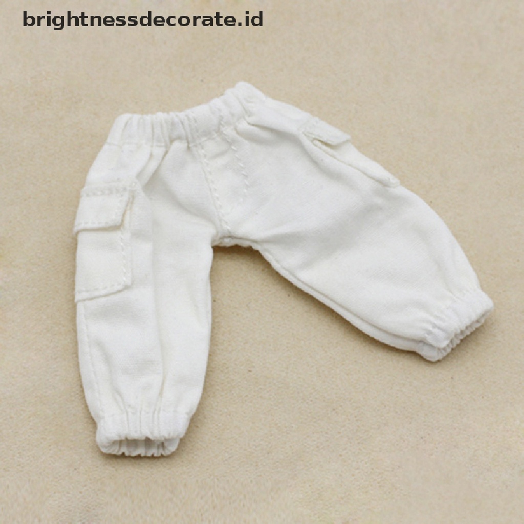 [Birth] Aksesoris Boneka1Per12Celana Overall Celana Panjang Boneka Untuk Baju Boneka OB11 [ID]