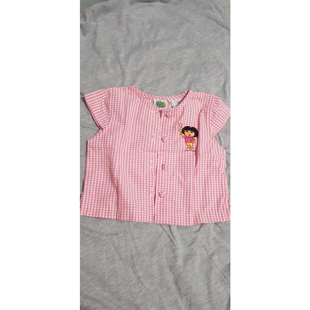 Baju Bayi Official Nickelodeon seri Dora the Explorer Preloved / Second Baby