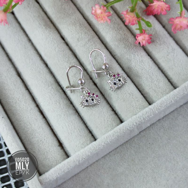 Anting meilyn anak motif HK Gold dan Silver E05020