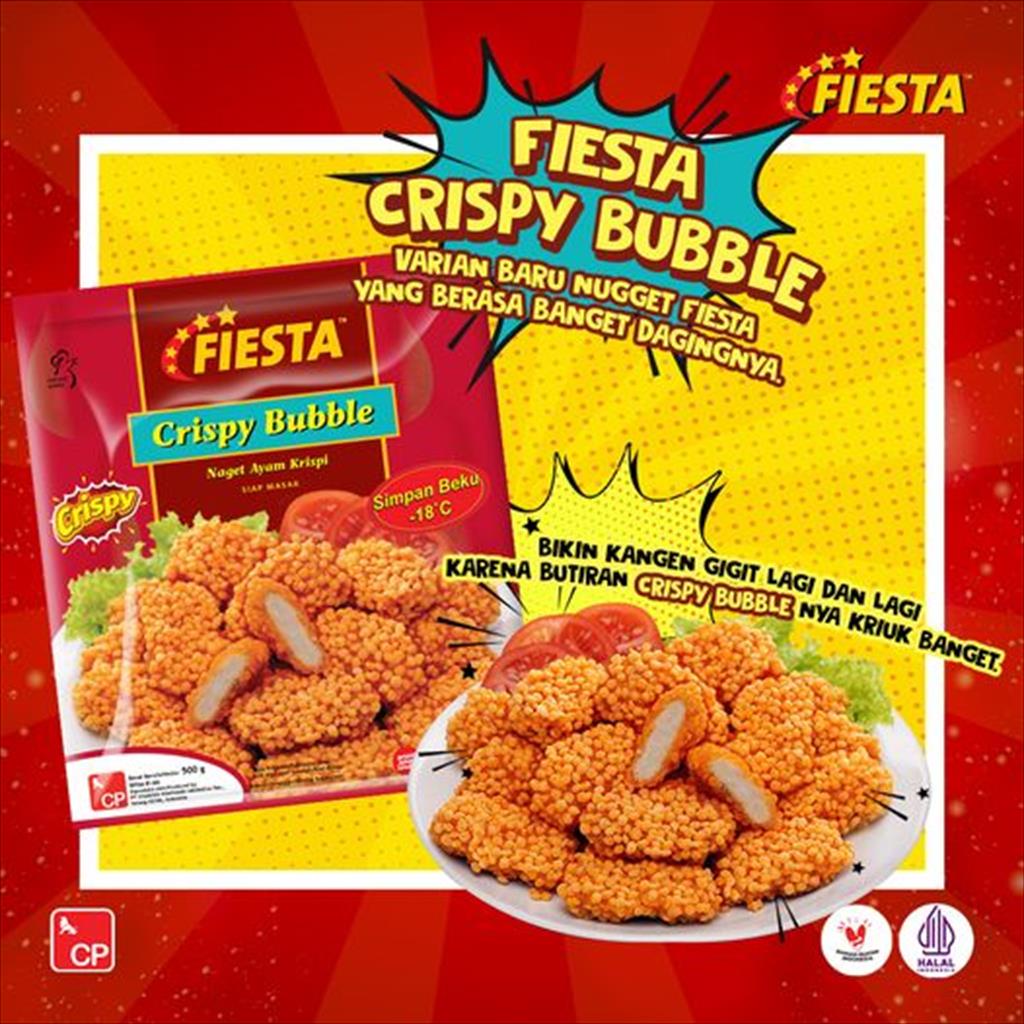 

FIESTA CRISPY BUBBLE NUGGET 500 GR