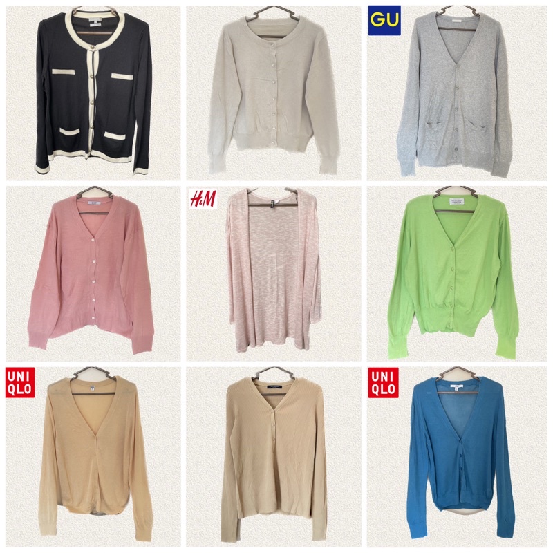 (M) CARDIGAN MURCE | BAHAN TENCEI-TIPIS