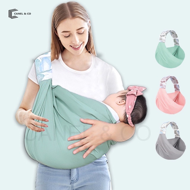 CANEL &amp; CO Kain Gendongan Bayi Newborn Gendongan Bayi Depan M Shape Baby Carrier