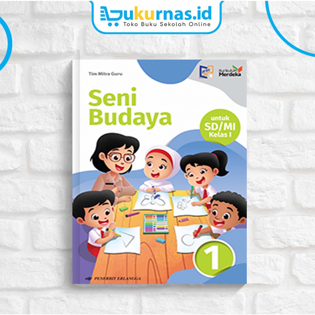 Jual Buku Seni Budaya Sd Mi Kelas Kurmer Erlangga Shopee Indonesia