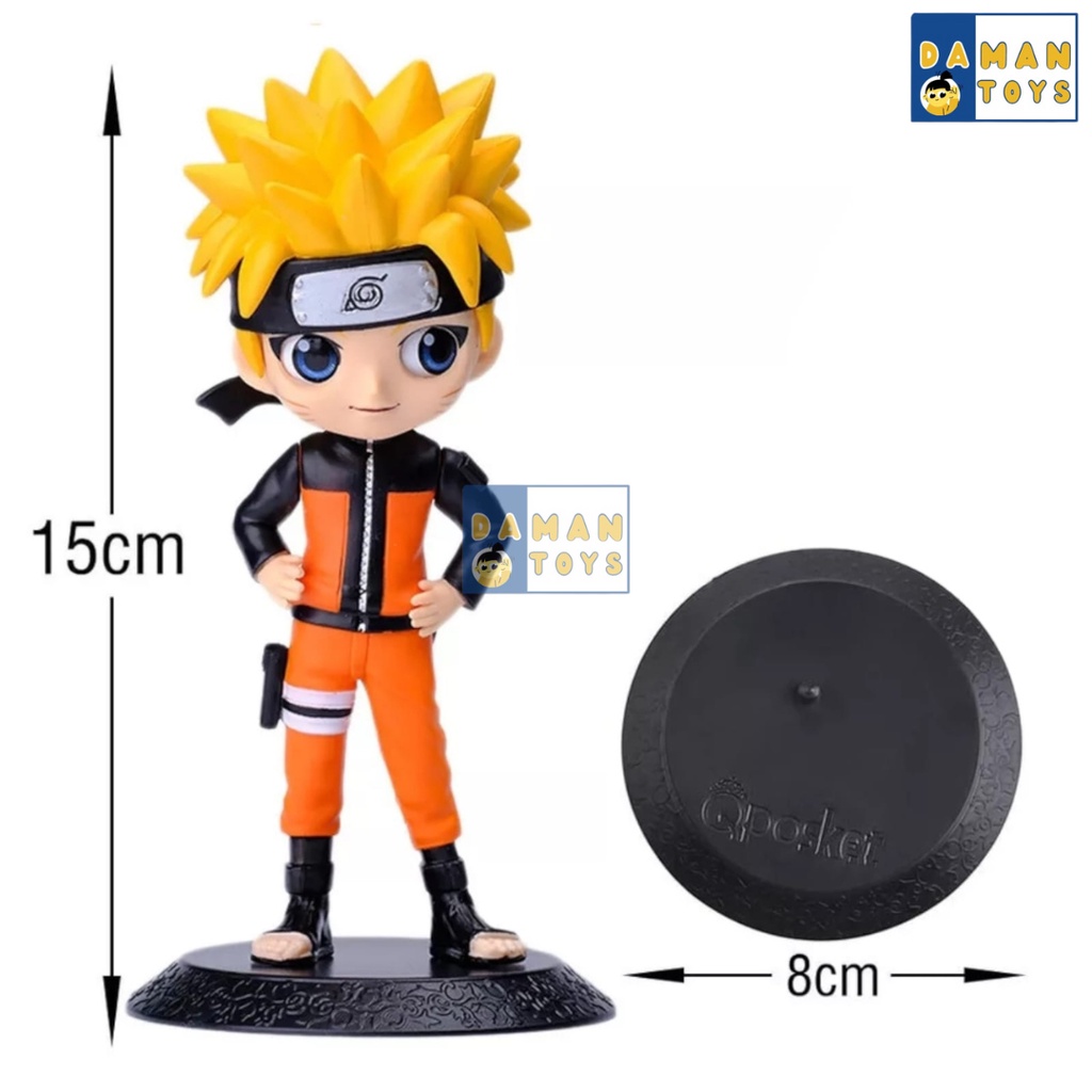 Action Figure Naruto Shipudden Uzumaki Q posket sakura Minato Kakashi Sasuke Gara Orochimaru Itachi Anime Pajangan