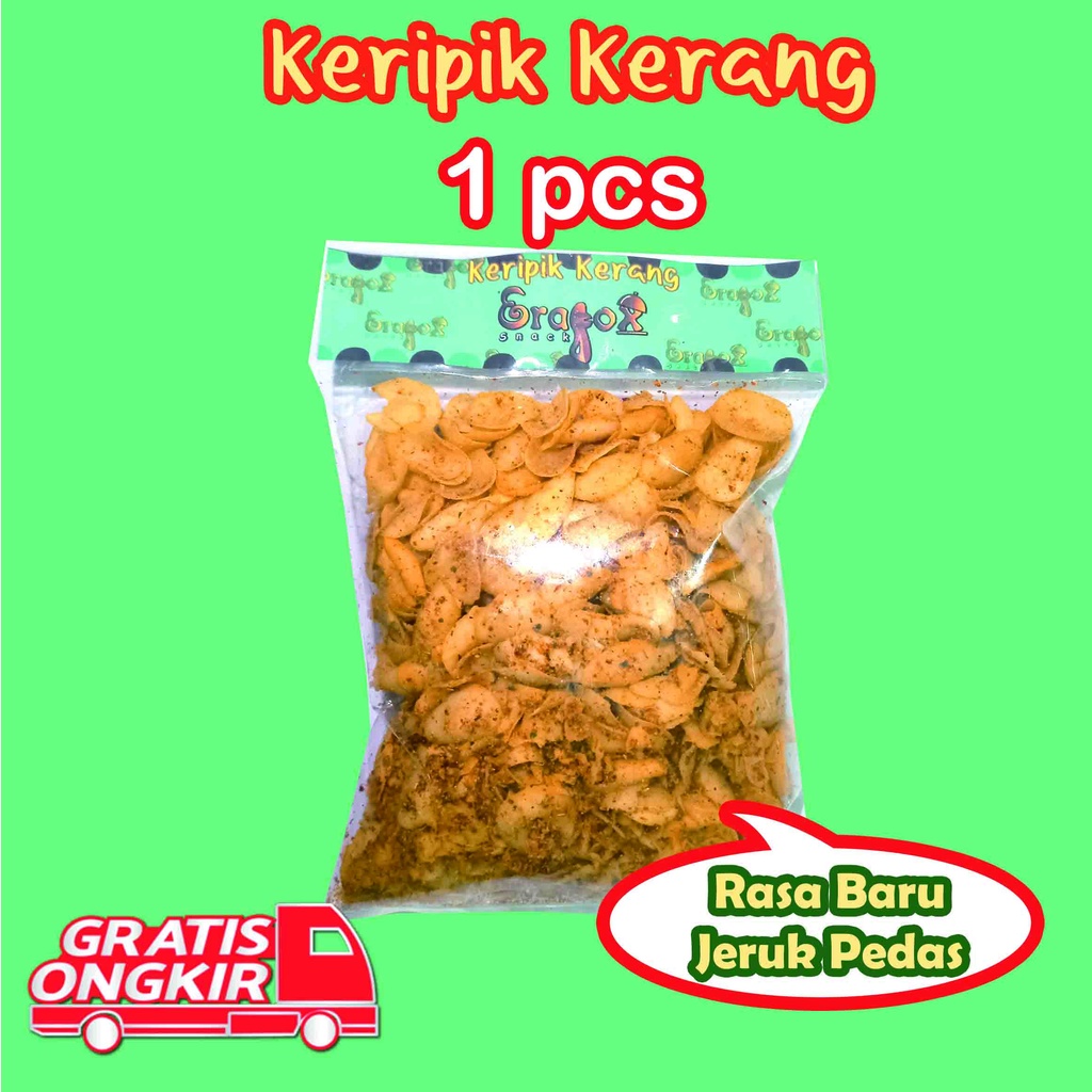 

Keripik Kerang 250 gr Cemilan Khas Tasikmalaya