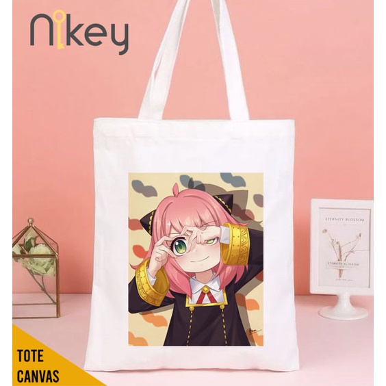 Totebag Anya Forger Spy x Family, Totebag Anime