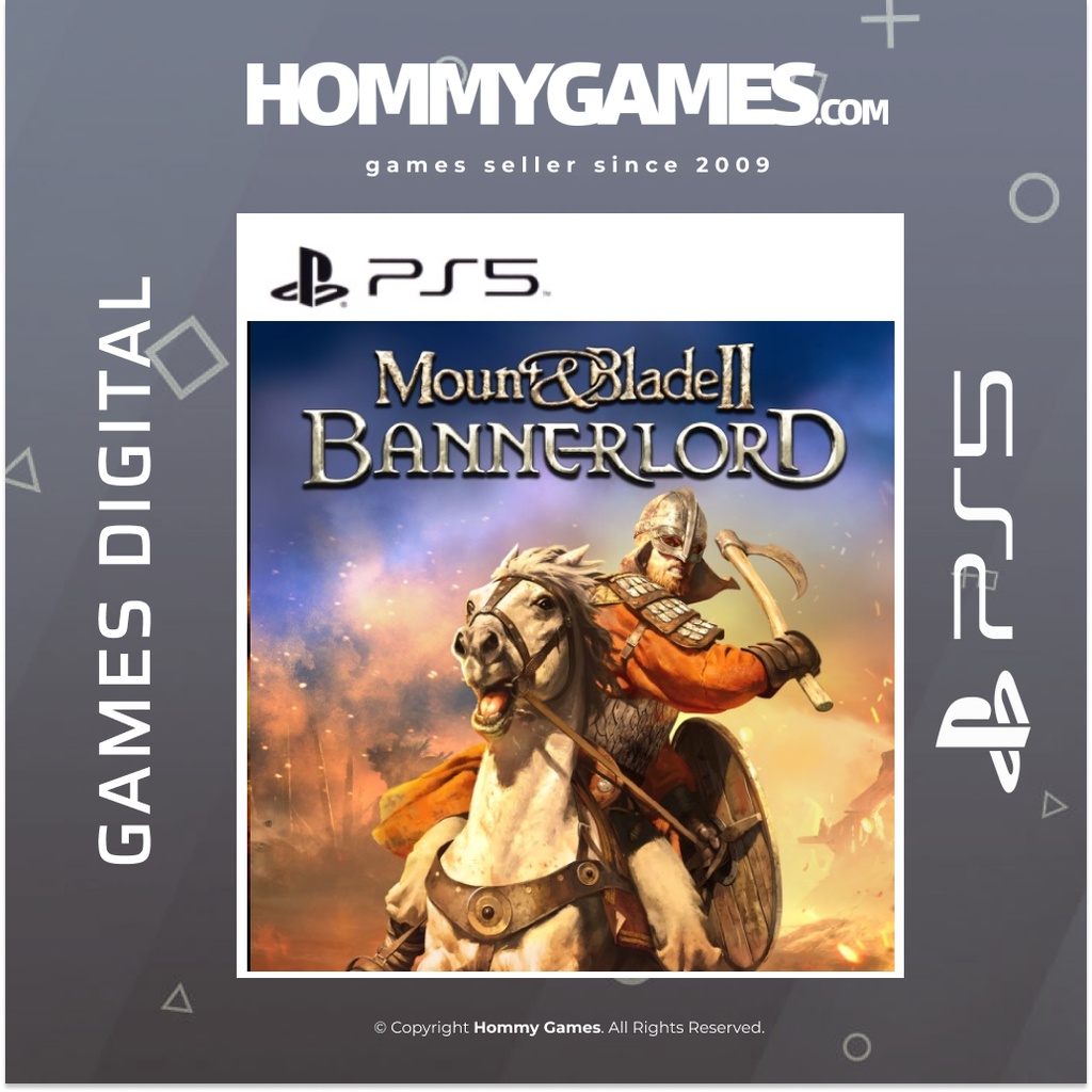 Mount and Blade II Bannerlord PS4 &amp; PS5 Digital Games