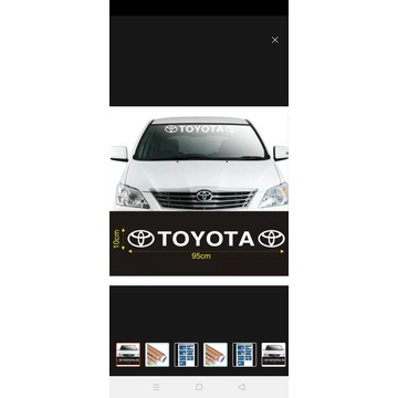 STIKER MOBIL STIKER KACA DEPAN MOBIL STIKER CUSTOM STICKER CUTTING