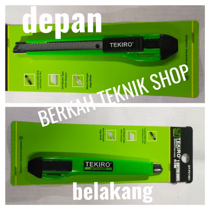 

CUTTER KECIL TEKIRO kater cuter knife