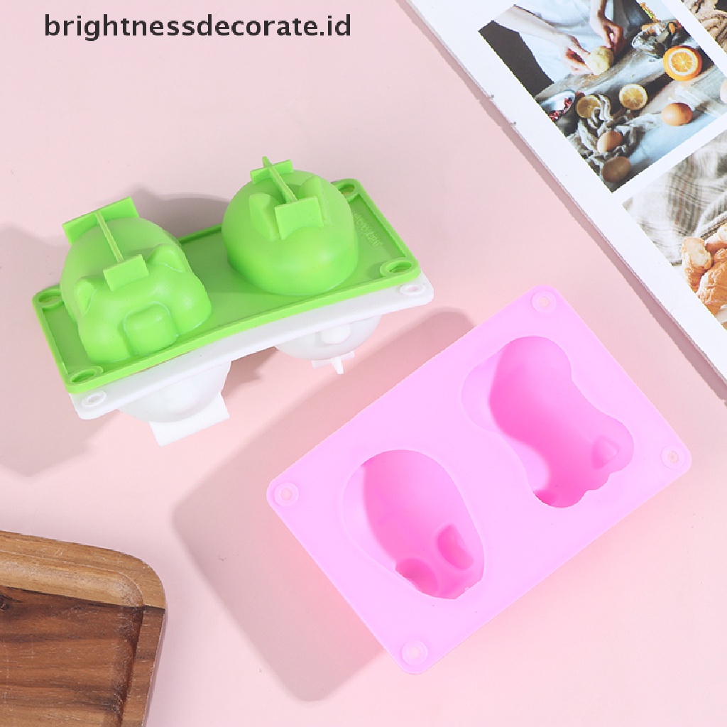 [Birth] Cetakan Silikon Kelinci Babi Non Stick Cute Pig rabbit Molds Coklat Fondant [ID]