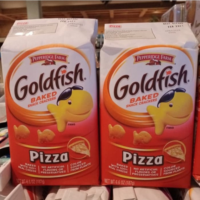 

Pepperidge farm gold fish pizza 187gr
