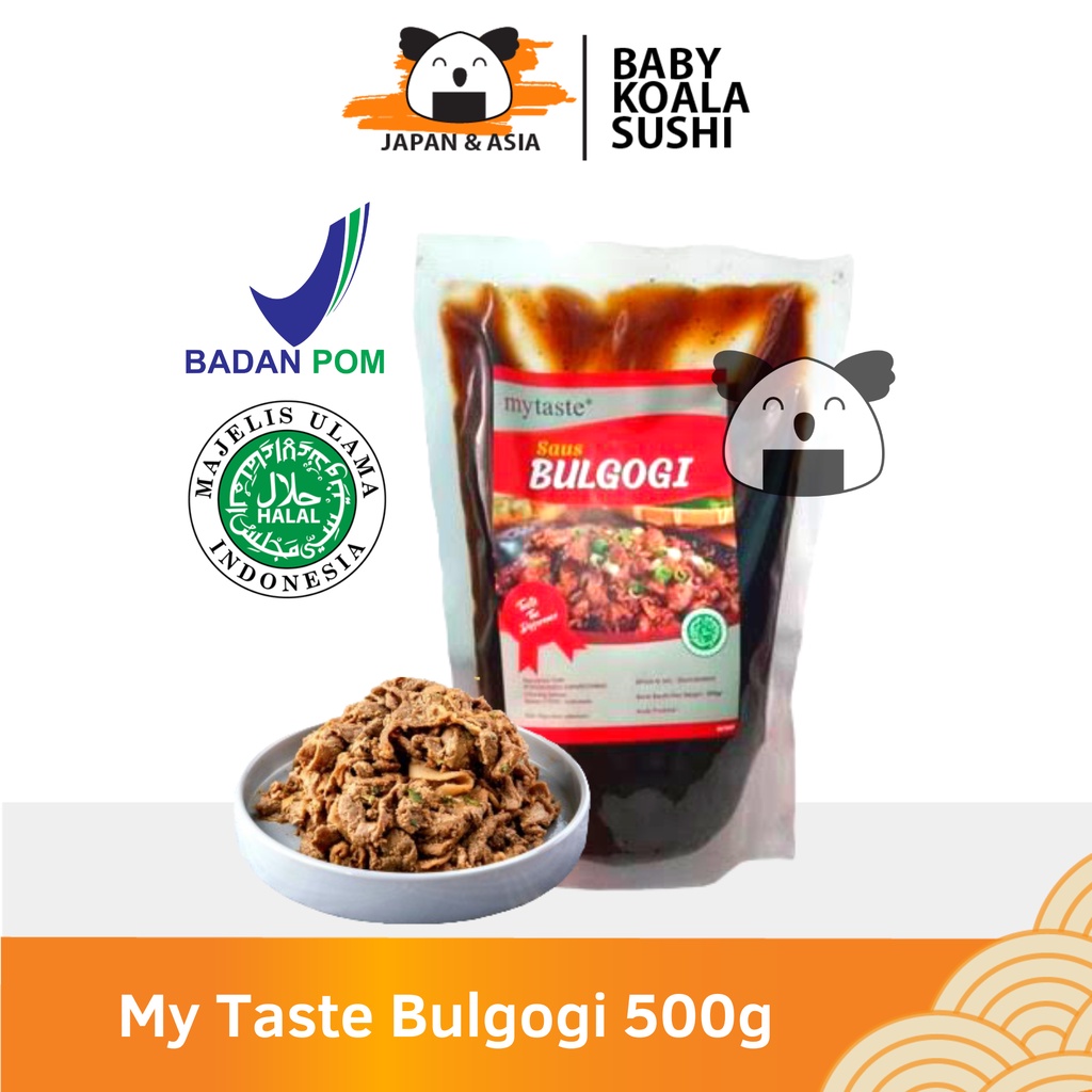 MY TASTE Bulgogi Sauce 500 g Halal | Saus Ala Korea