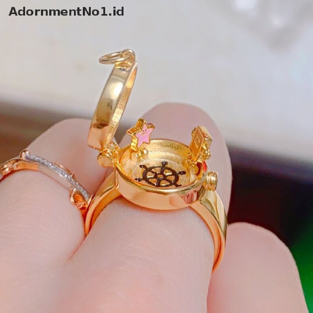 [AdornmentNo1] 2022trend BFF Cincin Untuk Remaja Lucu Teman Dekat Perhiasan Hadiah Pesta Ulang Tahun [ID]