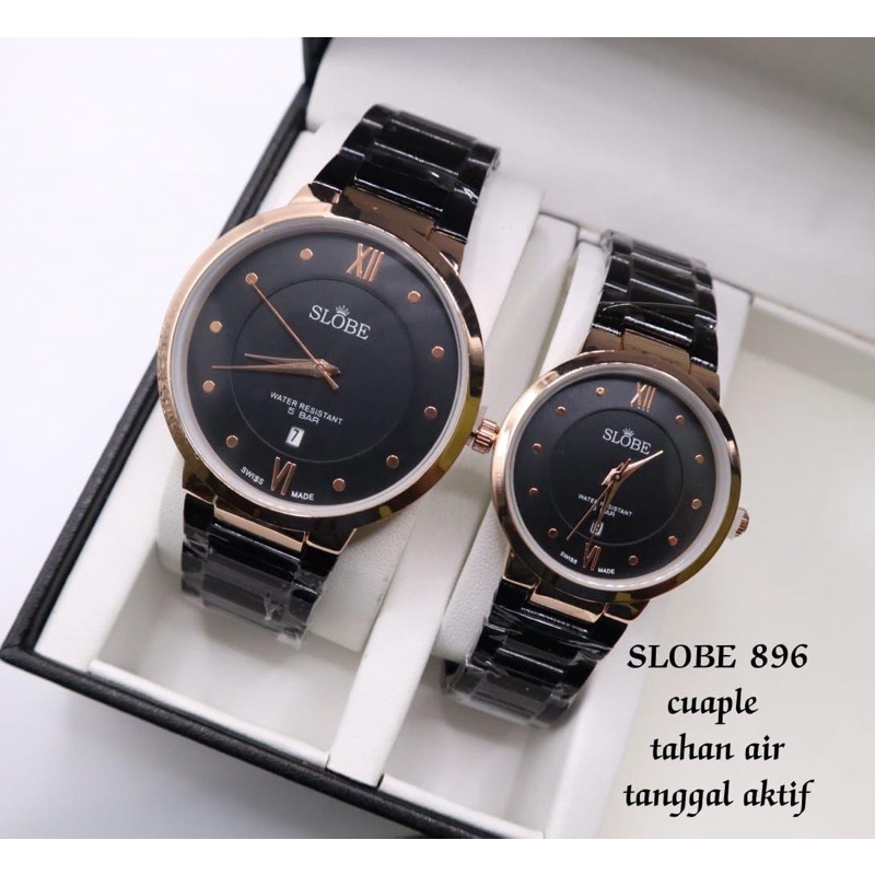 COD BESTSELLER JAM TANGAN COUPLE JAM PASANGAN JAM SLOBE