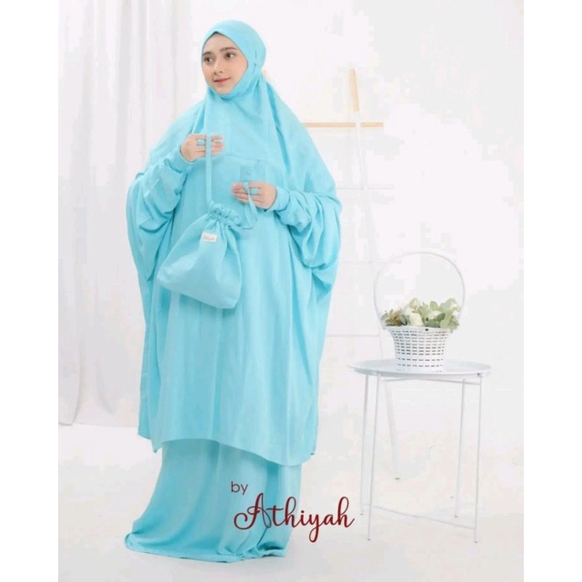 MUKENA  MELAYU / TERUSAN EXCLUSIVE PREMIUM RAYON TWILL dengan manset