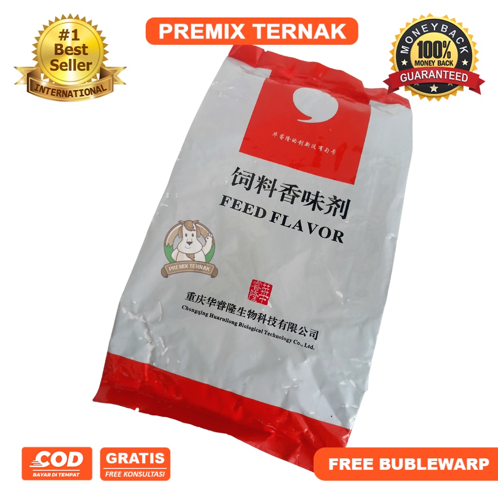 FEED FLAVOR VANILLA RUINOM 2 KG - Penambah aroma flavor vanila pada pakan untuk meningkatkan nafsu makan ternak - Premixternak