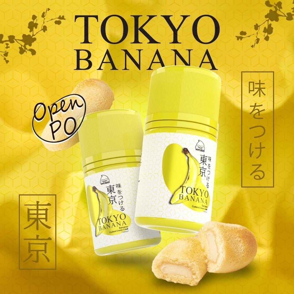 LIQUID TOKYO BANANA CLASSIC 60ML CUKAI TERBARU