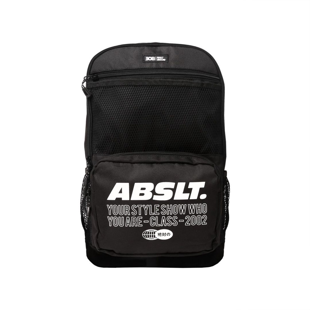 308 Absltunscrd - Tas Ransel BAG LAPTOP ABSLT YOUR STYLE GLOBE - Black