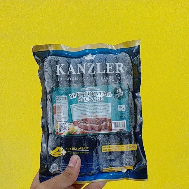 

Kanzler Beef Cocktail Sausage 250g