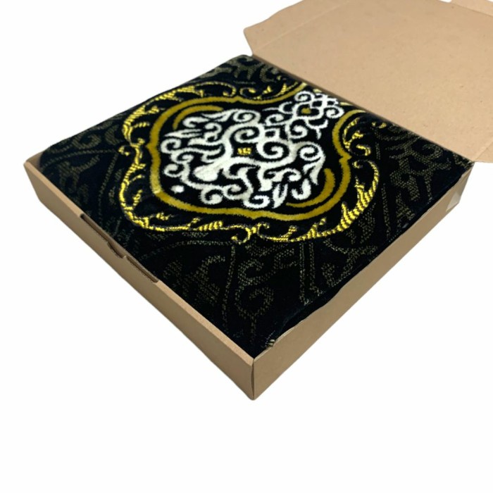 Sajadah sajadah turki wangi premium tebal jumbo plus box(W4Z4) Sajadah Turki Sajadah Wangi Turki Saj