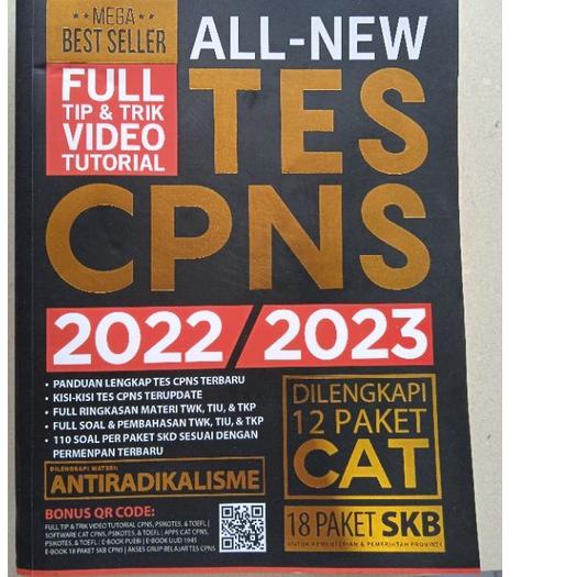 ✨ BUKU TES CPNS 2022/2023 gas 
