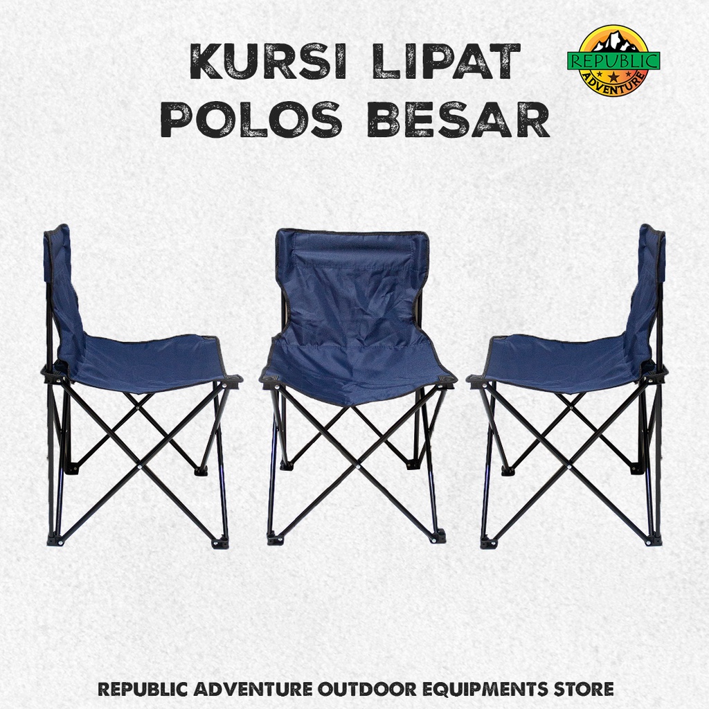 Jual Kursi Lipat Outdoor Polos Folding Chair Kursi Lipat Speeds