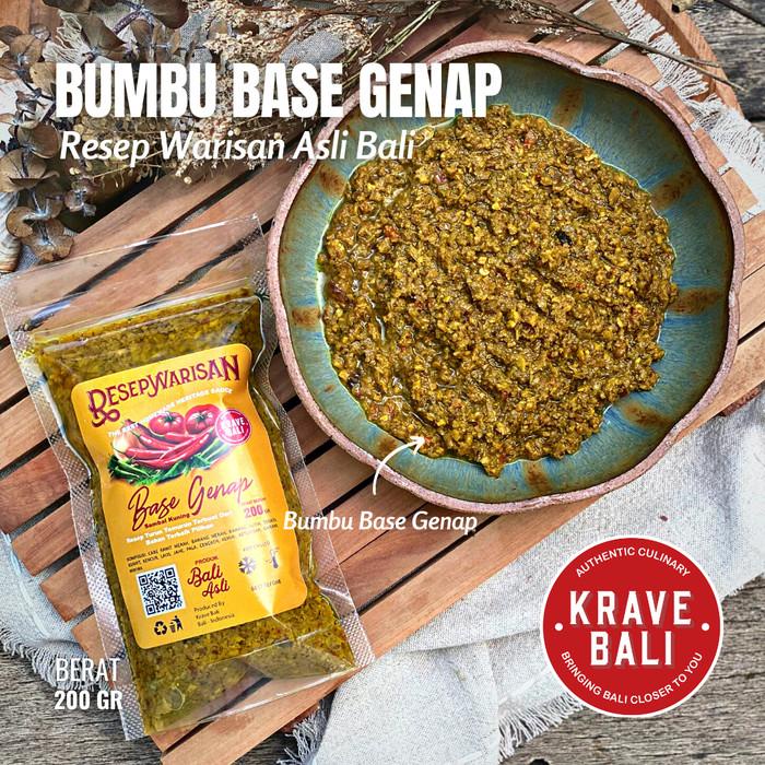 

Base Genap Bumbu Bali Asli Resep Warisan Sambal Tradisional 200 Gr 033