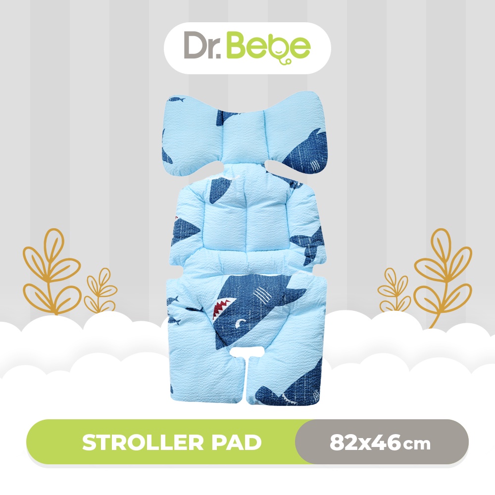 NEW DEALS Dr.Bebe Stroller Pad / Alas Stroller 82x46cm
