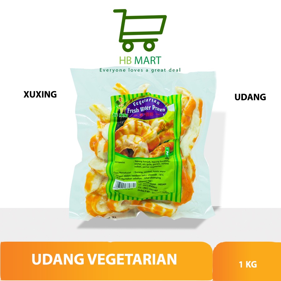 

Xu Xing FRESH WATER PRAWN/ UDANG KECIL 1KG vegetarian
