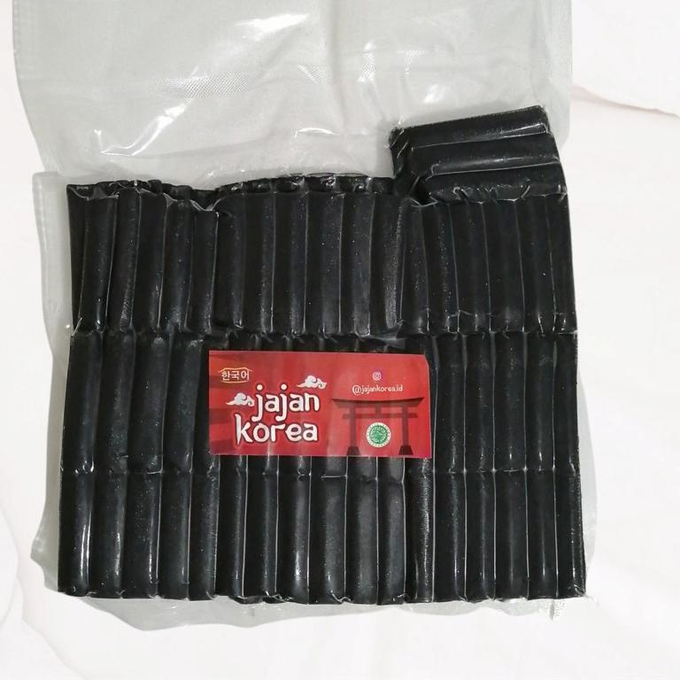 

TERBARU 1kg Black Topokki / tteok / rice cake Jajan Korea