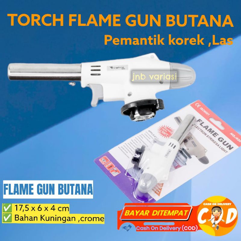 Jual Torch Gas Flame Kepala Blender Las Tabung Pemantik Korek Gas