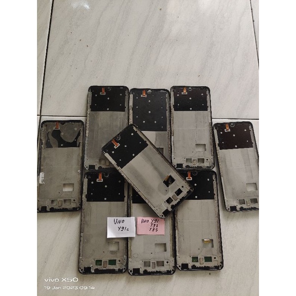 frame tatakan lcd ori copotan vivo Y91 Y91c Y93 y95