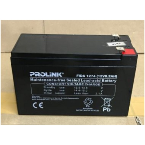 Aki Baterai Battery UPS PROLINK FIDA 1270 1274 12V 8Ah 8.2Ah 8 2Ah