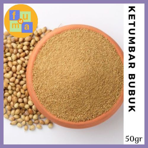 Ketumbar Bubuk Asli 50gr / Bumbu Dapur Bubuk / Ground Coriander / Rempah