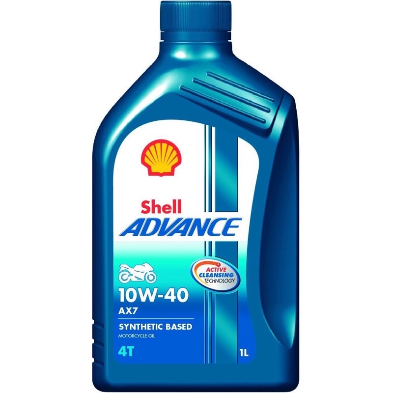 Oli Shell advance AX7 oli shell AX7 10W-40 (1L) Original