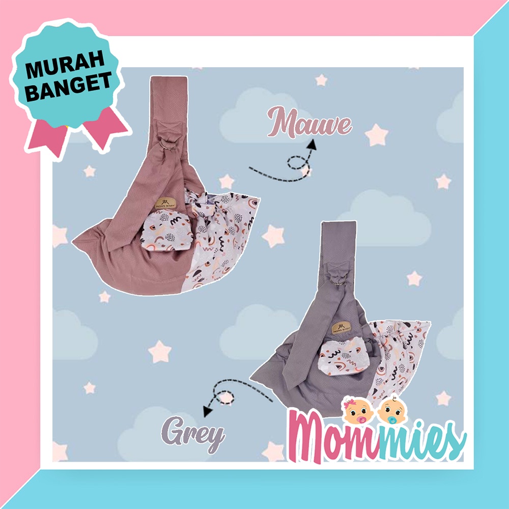 GENDONGAN SAMPING MOMS BABY AURORA SERIES MBG1022