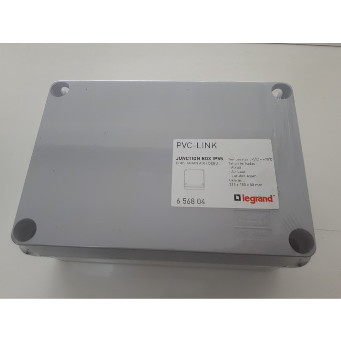 Komponen Listrik Junction Box Legrand 656804 Box Listrik 215 X 150 X 80 Box Outdoor