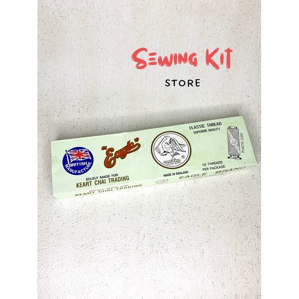 Benang karet Baju / benang karet elastis / Benang karet eagle