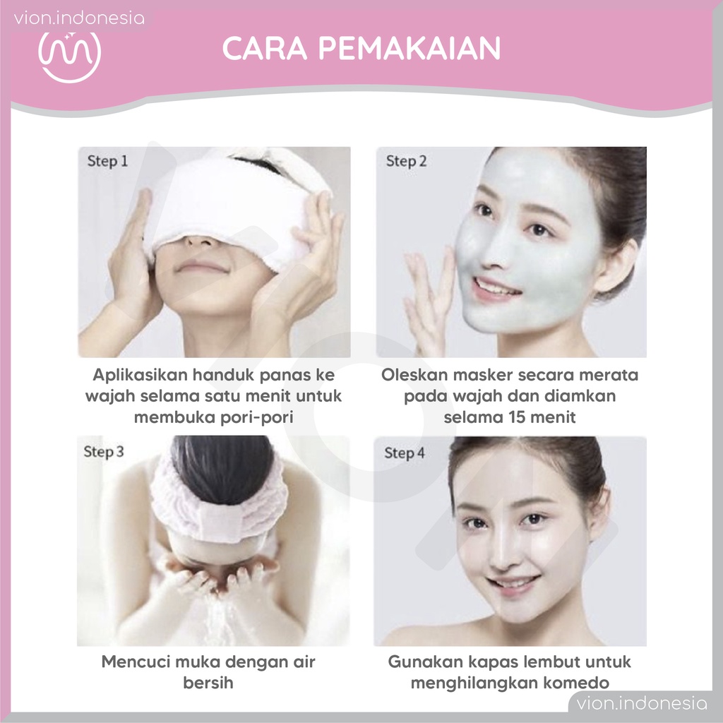 MAIGOOLE BPOM Masker Wajah Green Tea Masker Lumpur Clay Mask Mud Mask Ice Cream Mask Masker XX009