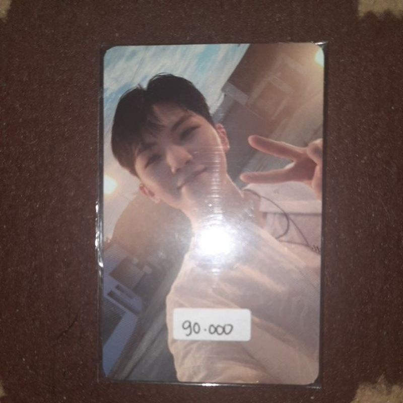 PHOTOCARD SEVENTEEN WOOZI BENEFIT FANSIGN ALADIN WEVERSHOP SECTOR17