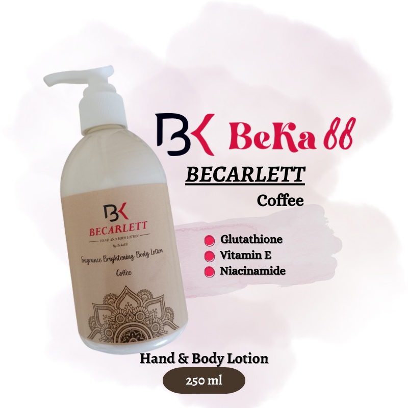 Red Gum Becarlett - H&amp;B Lotion Brightening Bubble Gum Scandalous Coffee  inspired by Scarlett