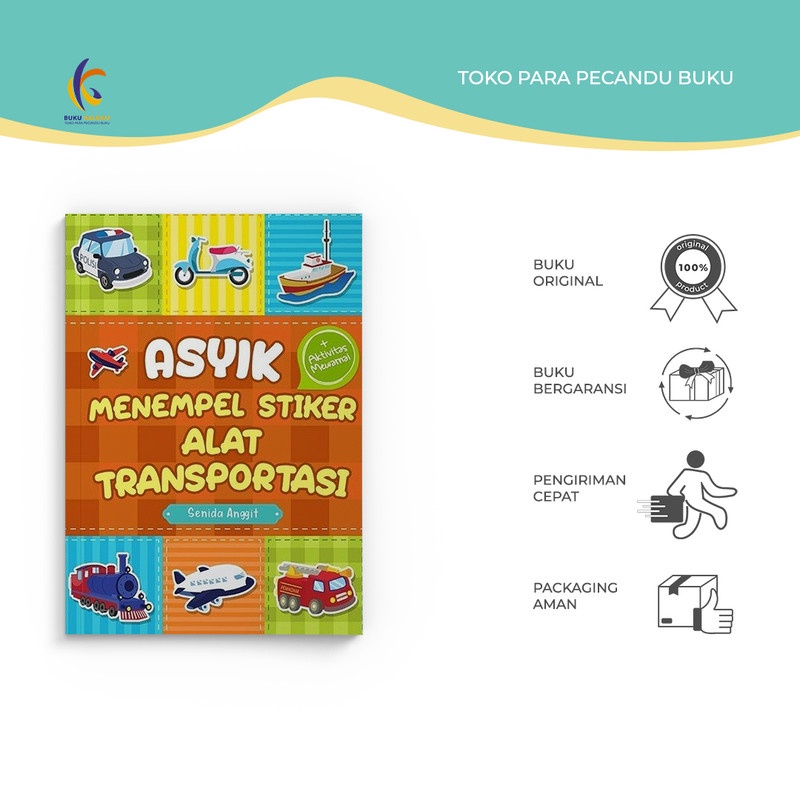 

Buku Anak - Asyik Menempel Stiker Alat Transportasi - Senida Anggit - Cikal Aksara - Bukukaluku